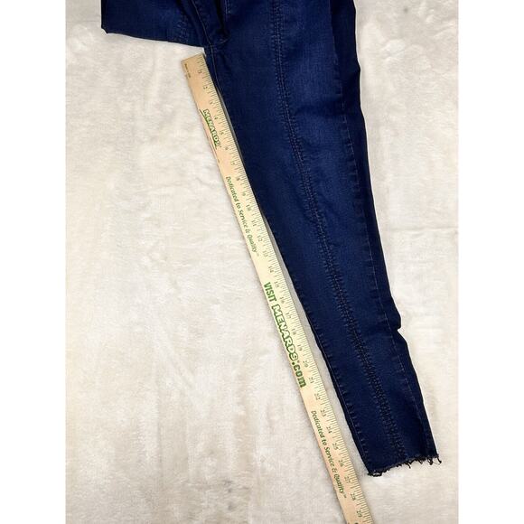 Free People Women's Pull-On Pants Size 29x28 Blue Slim Super Soft Jegging - Picture 5 of 6